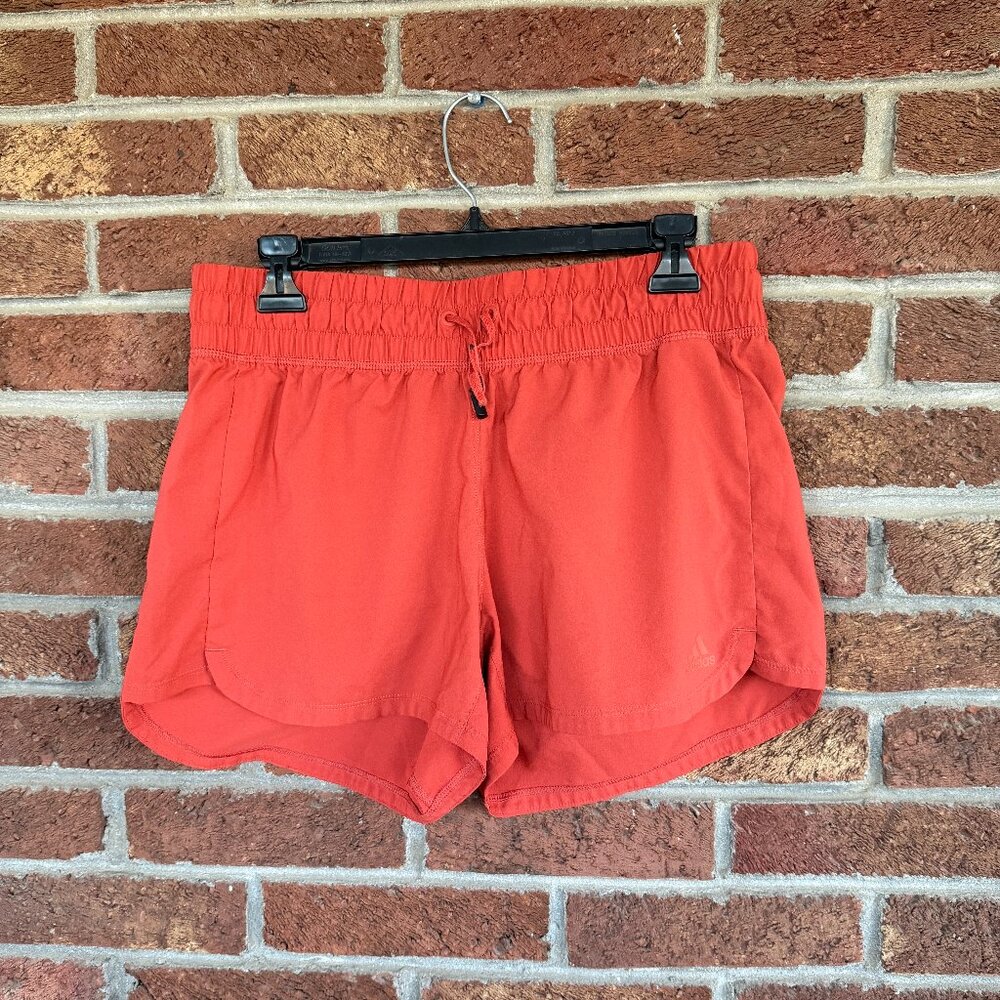 Adidas Shorts * Womens Size Medium * Rust Color * Thicker Waist * EUC